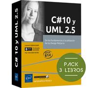 C# 10 Y UML 2.5 PACK 3 LIBROS DE LOS FUNDAMENTOS A LA UTILI