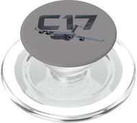 C-17 Globemaster - Avión Militar Estadounidense PopSockets PopGrip para MagSafe