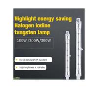 (C-220V-J118-230W)4pcs R7s 118mm 70-400w Halogen Lamp Pencil Bulb Dimmable Ac 220-240v 7500lm J118 J189 J78 J254 Linear Halogen Spotlight