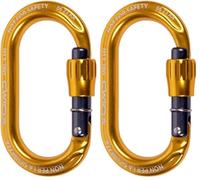 C.A.M.P. - EKTO Lock - Amarillo (Paquete de 2)