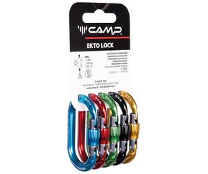 C.A.M.P. - Mosquetón - Rack Pack EKTO Lock - 5 pcs
