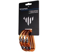 C.A.M.P. - Mosquetón - Set 3 Orbit Lock - Naranja
