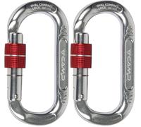 C.A.M.P. - Oval Compact Lock (Paquete de 2)