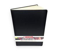 Talens Art Creation - Sketchbook Negro 21x29.7cm 140g - 80 Hojas Sin Acido - Ideal para Lápiz Pastel Tinta Acrílica