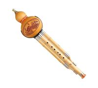 C/Bb Clave Chino Hecho A Mano Hulusi Estudiante Instrumento De Música Con Bolsa De Almacenamiento Hulusi(Bb2)