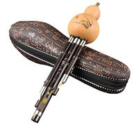 C Bemol B Llave Calabaza Instrumento De Seda Flauta De Calabaza Profesional Para Principiantes Hulusi Tocando En El Escenario Del Estudio De Grabación Regalo De Pasatiempo (Color : Brown_Small D-key