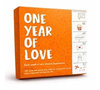 C + C FÜR PAARE Juego de pareja de un año de amor, regalo único para parejas para aniversario de boda, como relleno de calcetines, para el día de San Valentín o simplemente porque - Ritual de relación