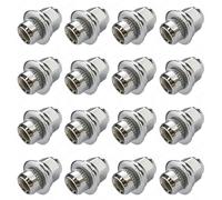 C CARBONADO 16 tuercas de rueda M12 x 1,25, cerradas, cromadas, con soporte plano móvil, ancho de llave de 21 mm, para llantas de aluminio Nissan