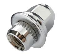 C CARBONADO Tuerca de rueda M12 x 1,5 cerrada, 37 mm, galvanizada, con superficie plana móvil SW21, apta para llantas de aluminio originales Toyota Mitsubishi Lexus