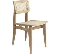 C-Chair Silla de Comedor Mimbre Francés/Roble