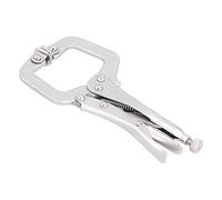 C Clamp Locking Pliers 7 Inch | 45# Steel High Hardness & Non - Slip Grip | Multipurpose Pliers for Woodworking/Welding/DIY | 35mm Wide Opening