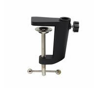 C-Clamp - Soporte de abrazadera en voladizo, abrazadera de montaje de mesa negra para lámpara de escritorio, accesorios de clip de base, manguera de base, accesorio de iluminación de brazo oscilante