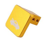 C Compatible Con Para Ridgeline 2006-2010 2011 2012 2013 2014 Manija Pestillo Liberación Del Capó Del Coche Accesorios De Automóvil Cerradura De La Cubierta Motor(Yellow)
