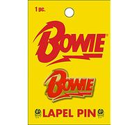 C&D Visionary David Bowie - Pin de solapa de metal, color amarillo y rojo