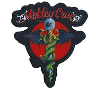 C&D Visionary Motley Crue Dr. Feelgood Parche Rojo, Azul, Blanco