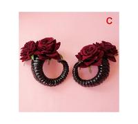 (C)Devil Horn Hair Barrettes Cosplay Sheep Horns Hairpin Halloween Party Decora _dy