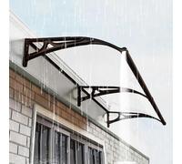 C Door Ning - Cubierta impermeable para patio al aire libre, toldo de protección solar y lluvia para entrada de jardín, hoja de techo duradera para cubiertas y patios