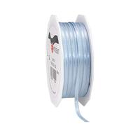 C.E. Pattberg - Cinta de Regalo de satén Azul Claro, 55 Yardas para Envolver Regalos, 0.12 Pulgadas de Ancho, Cinta para decoración y Manualidades, Cinta Decorativa para Regalos, para Cada ocasión