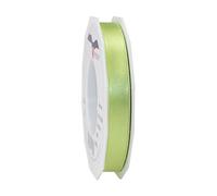 C.E. Pattberg - Cinta de Regalo Satinada de Pistacho (Verde), 27 Yardas para Envolver Regalos, 1,5 cm de Ancho, Cinta para Decorar y Manualidades, Cinta Decorativa para Regalos, para Cada ocasión