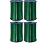 C.E. PATTBERG Cinta regalo color abeto verde, 250 m de cinta embalar para rizar, 10 mm ancho para manualidades, decoración y envolver regalos para cualquier ocasión (Paquete de 4)