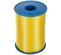 C.E. PATTBERG Cinta regalo color amarillo, 250 m de cinta embalar para rizar, 10 mm ancho para manualidades, decoración y envolver regalos para cualquier ocasión