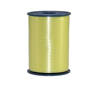 C.E. PATTBERG Cinta regalo color amarillo claro, 500 m de cinta embalar para rizar, 5 mm ancho para manualidades, decoración y envolver regalos para cualquier ocasión