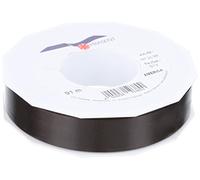 C.E. PATTBERG Cinta regalo color negro, 91 m de cinta embalar para rizar, 25 mm ancho para manualidades, decoración y envolver regalos para cualquier ocasión