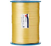 C.E. PATTBERG Cinta regalo color oro, 500 m de cinta embalar para rizar, 5 mm ancho para manualidades, decoración y envolver regalos para cualquier ocasión