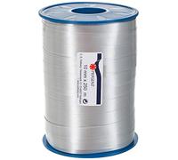 C.E. PATTBERG Cinta regalo color plata, 250 m de cinta embalar para rizar, 10 mm ancho para manualidades, decoración y envolver regalos para cualquier ocasión