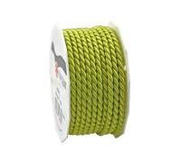 C.E. Pattberg - Cordón de color verde lima (verde), 55 yardas de cuerda trenzada para regalos, paquetes y regalos, 0,4 cm de ancho, accesorios para decoración y artesanía, cinta a prueba de desgarros para envolver regalos