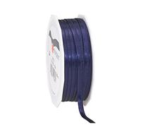 C.E. Pattberg Präsent - Rollo de Cinta de Doble Cara Satinado 6 mm, 50 m, Color Azul Oscuro