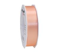 C.E. Pattberg Satin - Cinta de Regalo de Albaricoque, 27 Yardas para Envolver Regalos, 1 Pulgada de Ancho, Cinta para decoración y Manualidades, Cinta Decorativa para Regalos, para Cada ocasión