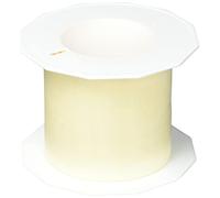 C.E. PATTBERG SHEER Cinta regalo de organza color crema, 25 m cinta decorativa para envolver regalos, 72 mm de ancho, cinta para decoración y manualidades versátiles y creativas