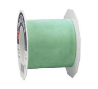 C.E. PATTBERG SHEER Cinta regalo de organza color menta verde, 25 m cinta decorativa para envolver regalos, 72 mm de ancho, cinta para decoración y manualidades versátiles y creativas