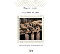 C’est écrit dans nos cœurs...: Faux Roman - Vrai Carnet de mots de passe !