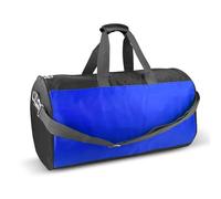 C&F BOGMOST Bolsa de viaje grande plegable impermeable para gimnasio, playa, natación, hombres y mujeres, bolsa de deporte ligera de tela Oxford, B-Azul-Mediano, 43,18 cm