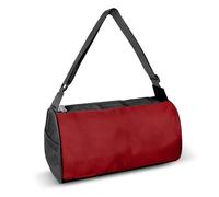 C&F BOGMOST Bolsa de viaje pequeña plegable e impermeable, para gimnasio, playa, natación, hombres y mujeres, bolsa de lona ligera de tela Oxford, A-Rojo púrpura-S, 38,1 cm