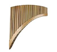 C F G Key Pan Flauta 25 22 18 15 10 Tubos Instrumento Musical Marrón Claro Instrumento De Viento De Madera Flauta pan china (Color : 22 C Right Hand)