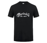 C.F. Martin & Co. 1833 Guitar Brand T-Shirt Black L