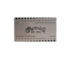 C.F MARTIN & CO - Regla de acción para giutare