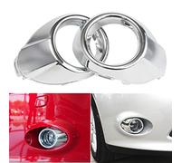C-FUNN 2Pcs Cromo Frontal Niebla Luz Cubierta Biseles Adornos para Ford Focus 2012-2014