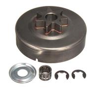 C-FUNN 3/8 7T Tambor De Embrague Piñón Soporte Kit para Stihl 029 039 Ms290 Ms310 Ms390 11256402004 Motosierra