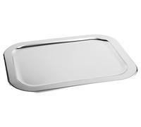 c|h|g Bandeja de 48,5 x 37,5 cm, Acero Inoxidable, Plata, 19.1" x 14.8" x 0"