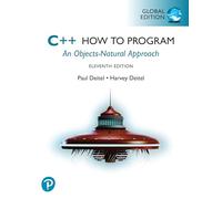 C++ How to Program, Global Edition