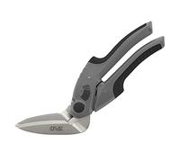 C.JET TOOL Tijeras de Trabajo de 25cm, Cortador de Alfombras, Tijeras Industriales, Multiusos, Tijeras para Alfombras, Cartón, Cuero, Poda, Jardinería, Profesional de Agarre de Acero Inoxidable(Negro)