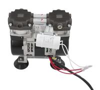 C-Juzarl Bomba de vacío para laboratorio, 58 l/min, bomba de vacío, sin aceite, 1400 r/min, bomba de laboratorio, bomba de vacío con manómetro distribuidor