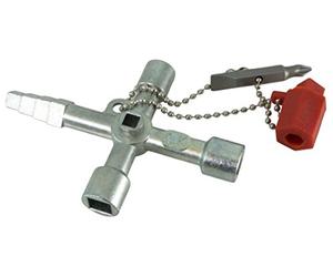 C.K 495015 - Llave en cruz (multifunción) y de armario - Universal 8 in 1