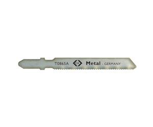 C.K T0865A - Hojas de sierra de vaivén (pack de 5 piezas) - tipo A metal delgado, cortes rectos