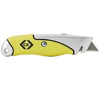 C.K T0957-1 - Cuchillos de recorte de agarre suave - Retráctil