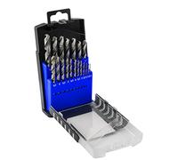 C.K T3103 - Juego de brocas HSS, 135 °, Split-Point - 19 piezas
